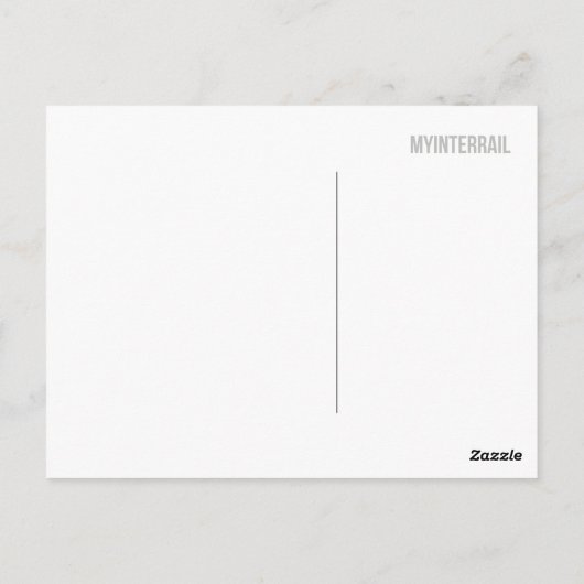 Charles Bridge Prague Briefkaart (Achterkant)