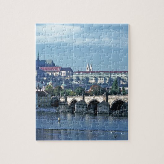 Charles Bridge Prague Castle Jigzaag Puzzle Legpuzzel (Verticaal)
