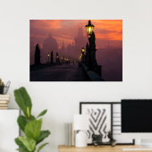 Charles Bridge Prague Poster (Thuiskantoor)