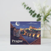 Charles Bridge Tsjechië Briefkaart (Staand voorkant)