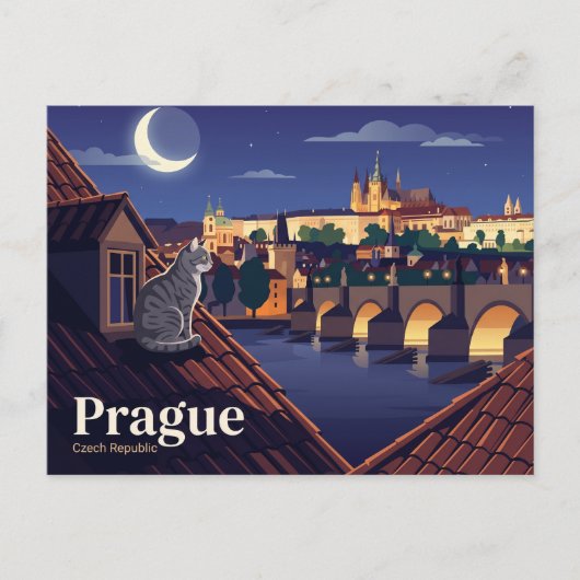 Charles Bridge Tsjechië Briefkaart (Voorkant)