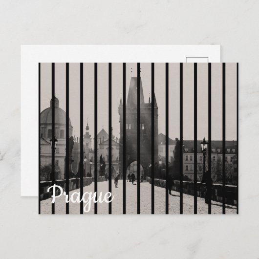 Charles-brug in Praag Briefkaart (Voorkant / Achterkant)