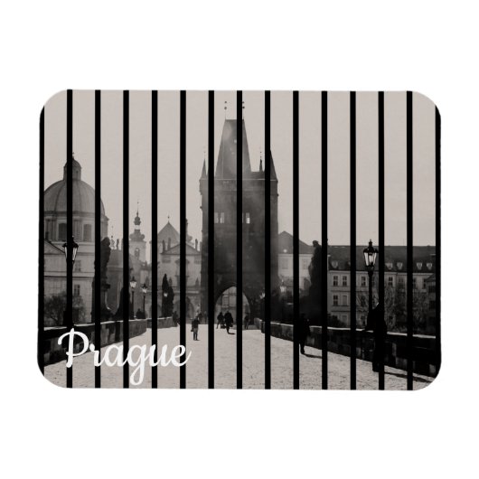 Charles-brug in Praag Magneet (Horizontaal)