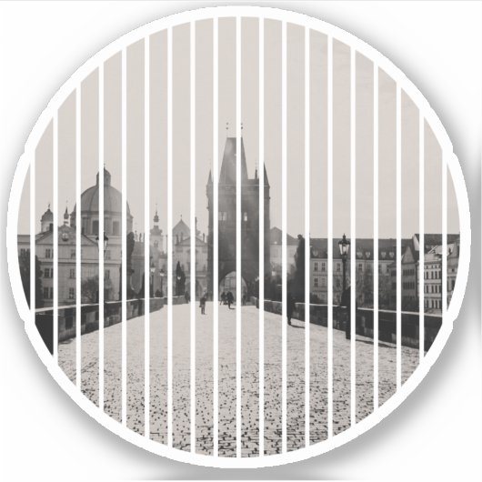 Charles-brug in Praag Sticker (Voorkant)