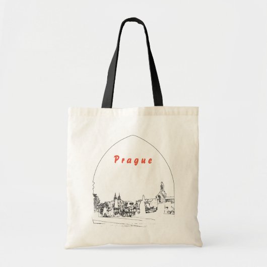 Charles-brug in Praag Tote Bag (Voorkant)