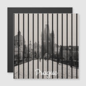 Charles-brug in Prague Magnet (Voorkant / Achterkant)