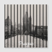 Charles-brug in Prague Magnet (Voorkant)