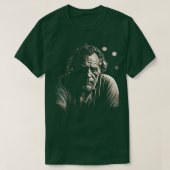 Charles Bukowski 9 T-shirt (Design voorkant)