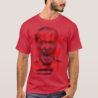Charles Bukowski portret T-shirt