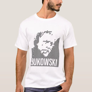 Charles Bukowski-portretontwerp T-shirt
