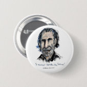Charles Bukowski Ronde Button 5,7 Cm (Voorkant /achterkant)