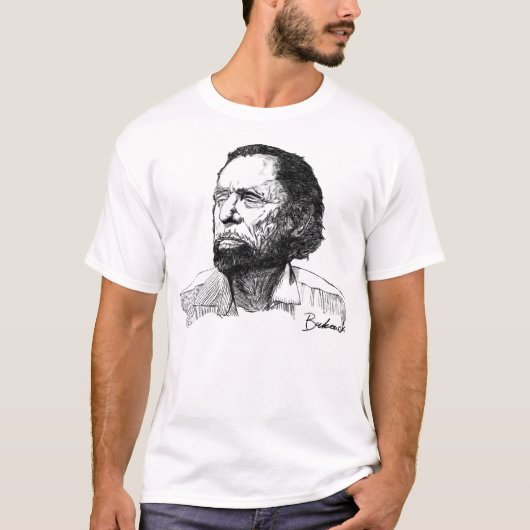 Charles Bukowski T-shirt (Voorkant)