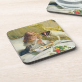  Charles Burton Barber Suspense Bier Onderzetter (Linkerzijde)