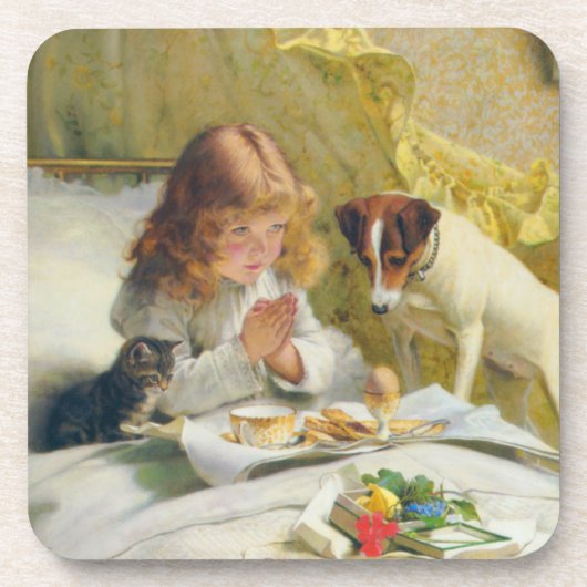  Charles Burton Barber Suspense Bier Onderzetter (Voorkant)