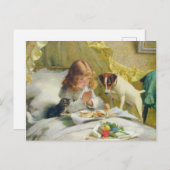  Charles Burton Barber Suspense Briefkaart (Voorkant / Achterkant)