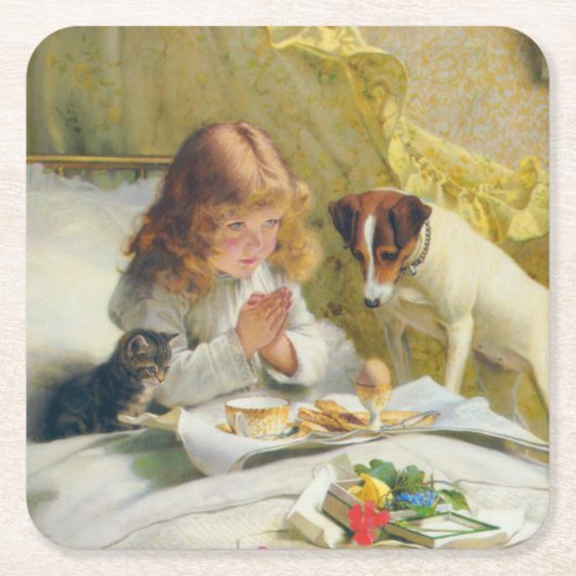  Charles Burton Barber Suspense Kartonnen Onderzetters (Voorkant)