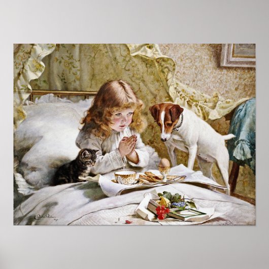 Charles Burton Barber - Suspense Poster (Voorkant)