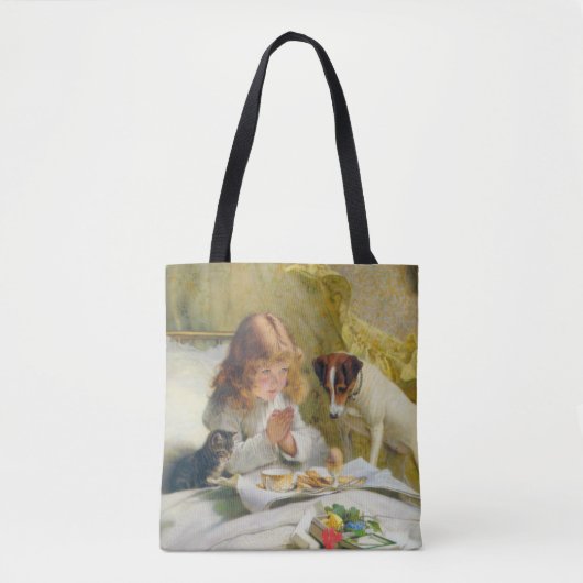  Charles Burton Barber Suspense Tote Bag (Voorkant)
