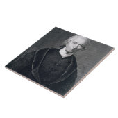 Charles Carroll van Carrollton, gegraveerd door As Tegeltje (Zijkant)