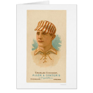 Charles Comiskey Baseball 1887