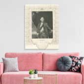 Charles Cornwallis Canvas Afdruk (Insitu (Woonkamer))