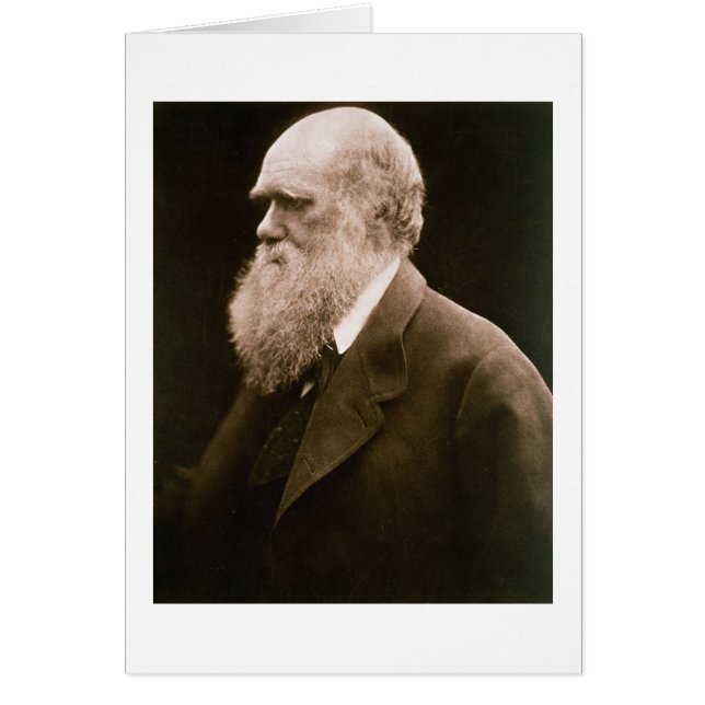 Charles Darwin (1809-82) (foto) (Voorkant)