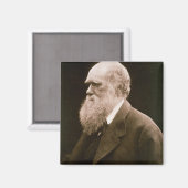 Charles Darwin (1809-82) (foto) Magneet (Voorkant / Achterkant)
