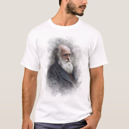 Charles Darwin 1878 Gekleurd T-shirt