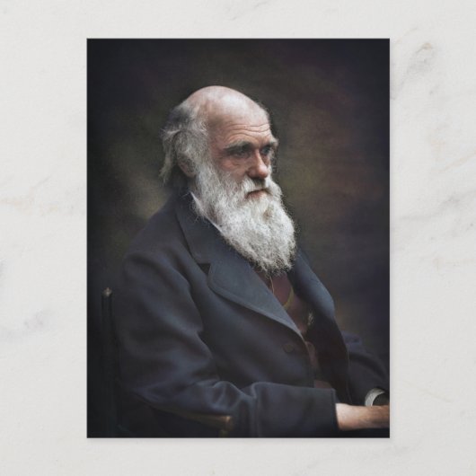 Charles Darwin Briefkaart (Voorkant)