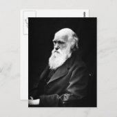 Charles Darwin briefkaart (Voorkant / Achterkant)