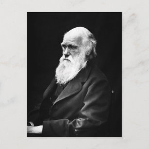 Charles Darwin briefkaart
