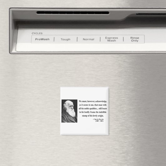 Charles Darwin, citaat 1b Magneet (Insitu (Vaatwasser))