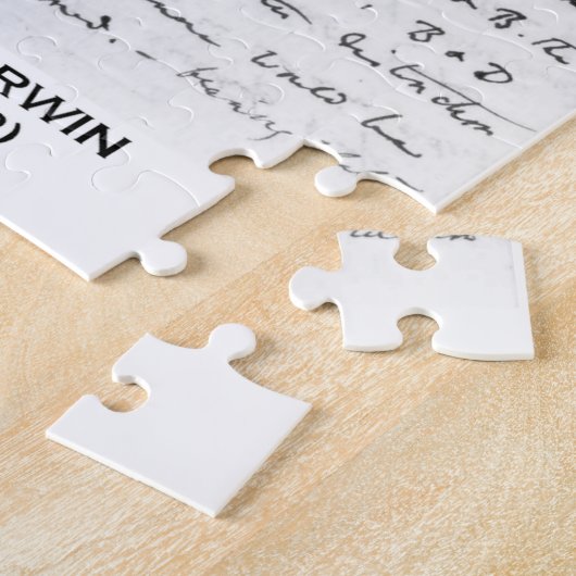 Charles Darwin (Darwin HMS Beagle Phylogenetics) Legpuzzel (Zijkant)