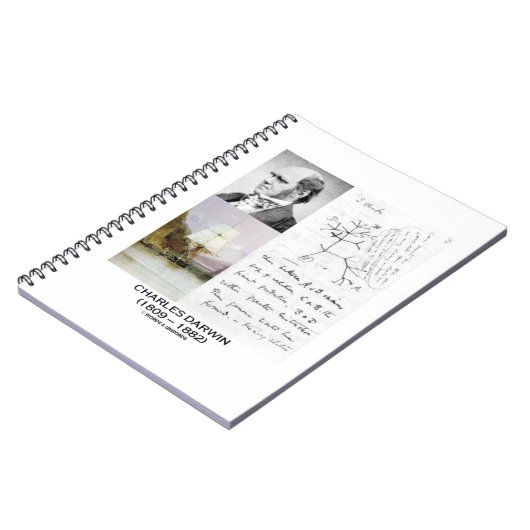 Charles Darwin (Darwin HMS Beagle Phylogenetics) Notitieboek (Linkerzijde)