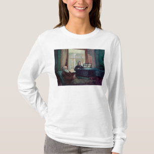 Charles Darwin en zijn vrouw in de Piano T-shirt