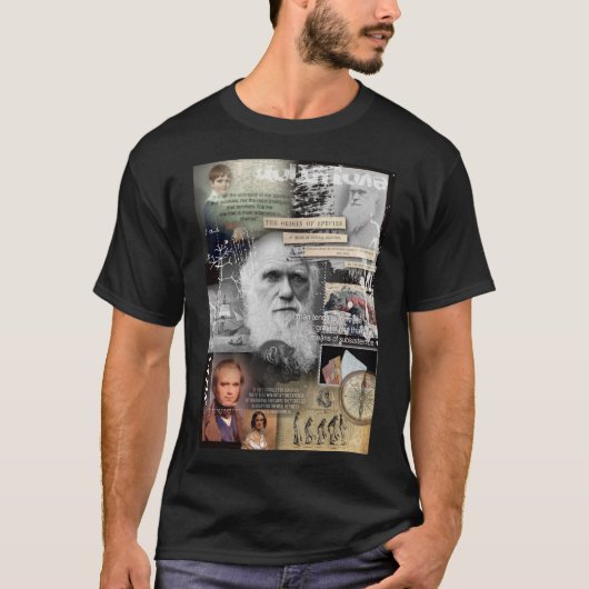 charles darwin Essential T-Shirt (Voorkant)