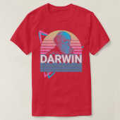 Charles Darwin Evolution Theory Retro Gift1 T-shirt (Design voorkant)