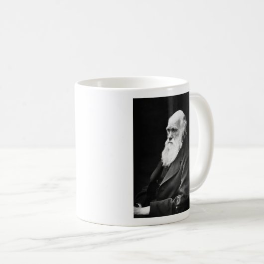 Charles_Darwin, EVOLVE Koffiemok (Voorkant rechts)