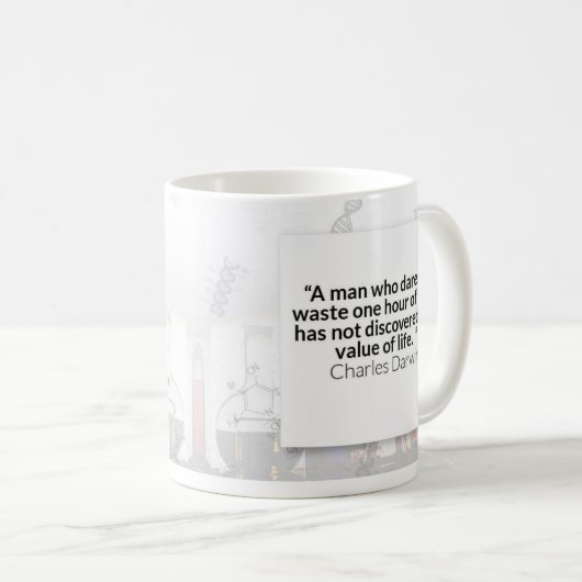Charles Darwin Historische Mok (Voorkant rechts)