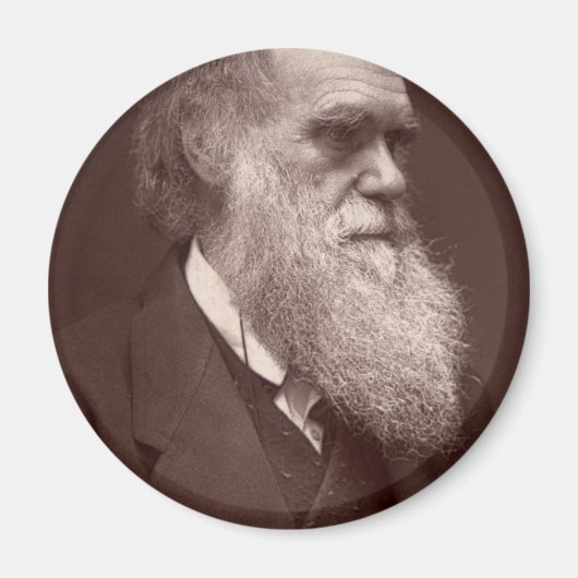 Charles Darwin Magnet (Voorkant)