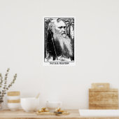 Charles Darwin - natuurlijke selectie Poster (Keuken)