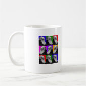 Charles Darwin Pop Art Gifts for All Ages Koffiemok (Links)