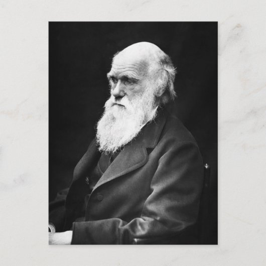 Charles Darwin Portrait Briefkaart (Voorkant)
