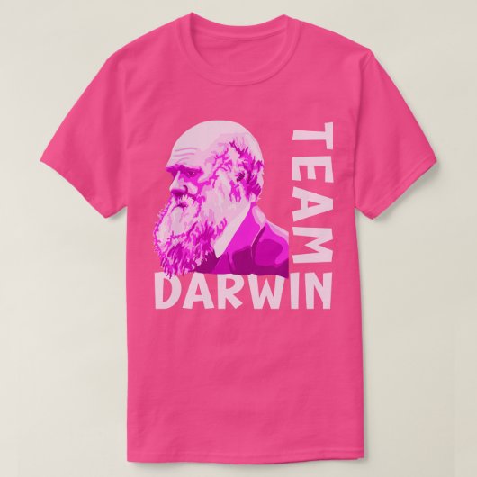 Charles Darwin Portrait T-shirt (Design voorkant)