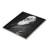 Charles Darwin Portrait Tegeltje (Zijkant)
