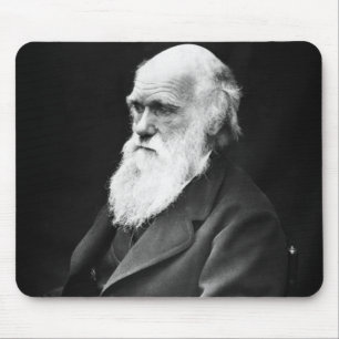 Charles Darwin Portret Muismat