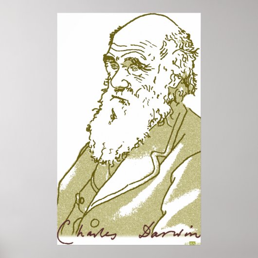 Charles Darwin, Poster (Voorkant)