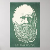 Charles Darwin Poster (Voorkant)