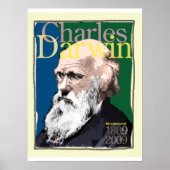 Charles Darwin poster (Voorkant)