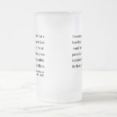 Charles Darwin Quote 2a Matglas Bierpul (Center)